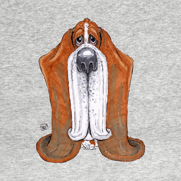 Basset Hound Dog by obillwon